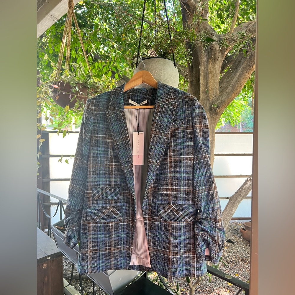 Never Worn w/ tags Veronica Beard Martel Dickey Jacket and Pants Suit Set Size 2